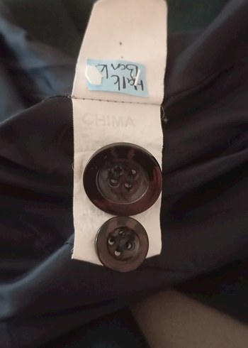 Koyu Yeşil Düğmeli Kaban - Görsel 19