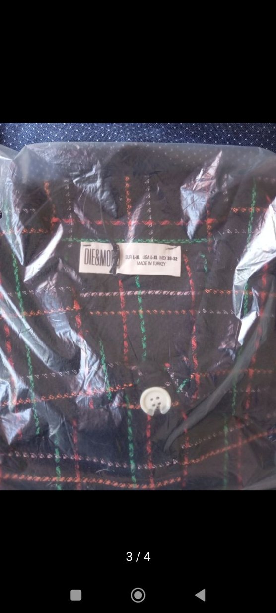 Düğmeli Çift Kapaklı Cepli Ekose Kadın Mini Ceket - Görsel 3