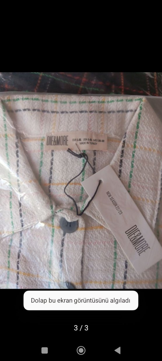 DÜĞMELİ EKOSE KADIN MİNİ CEKET.
DIE&MORE MARKA - Görsel 3