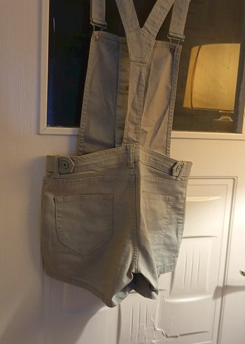 Bej Kısa Askılı Kot Tulum (J.WARGAS THE ORIGINAL - Görsel 6