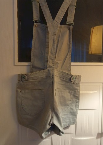 Bej Kısa Askılı Kot Tulum (J.WARGAS THE ORIGINAL - Görsel 4