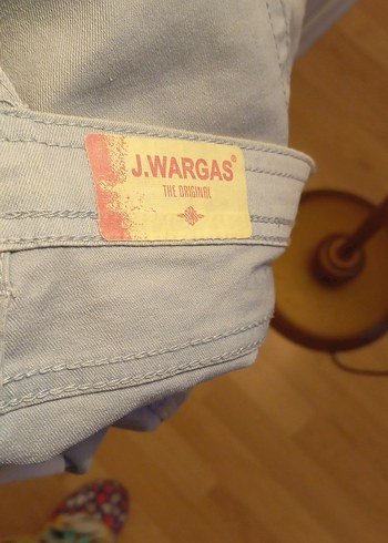 Bej Kısa Askılı Kot Tulum (J.WARGAS THE ORIGINAL - Görsel 8