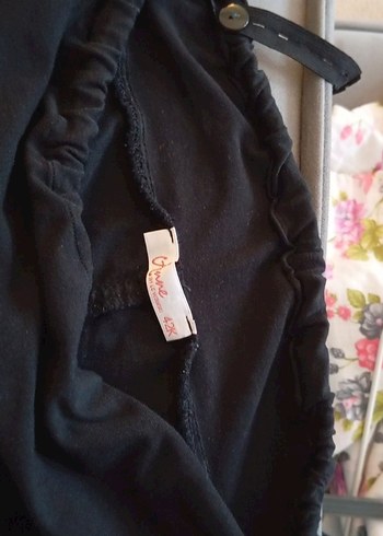 Siyah Süet Hamile Pantolonu - Görsel 11