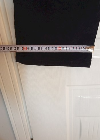 Siyah Süet Hamile Pantolonu - Görsel 9