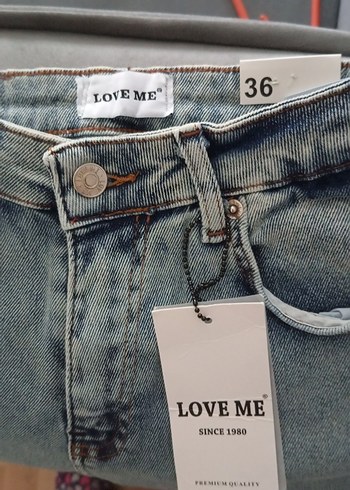 LOVE ME DENİM Gri Kadın Jean Kot Pantolon - Görsel 13