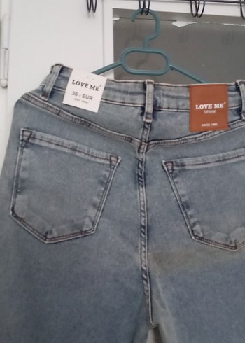 LOVE ME DENİM Gri Kadın Jean Kot Pantolon - Görsel 10