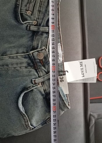 LOVE ME DENİM Gri Kadın Jean Kot Pantolon - Görsel 17