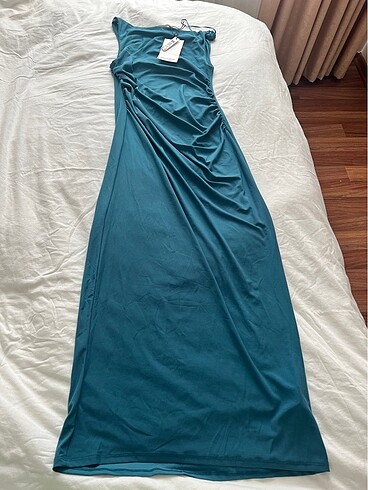 Pull and Bear Drape detay elbise