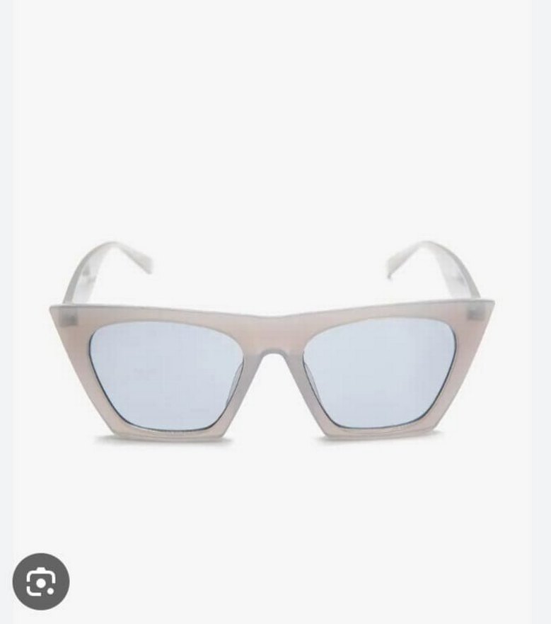 Gri Şeffaf Kadın Güneş Gözlüğü - Görsel 2
