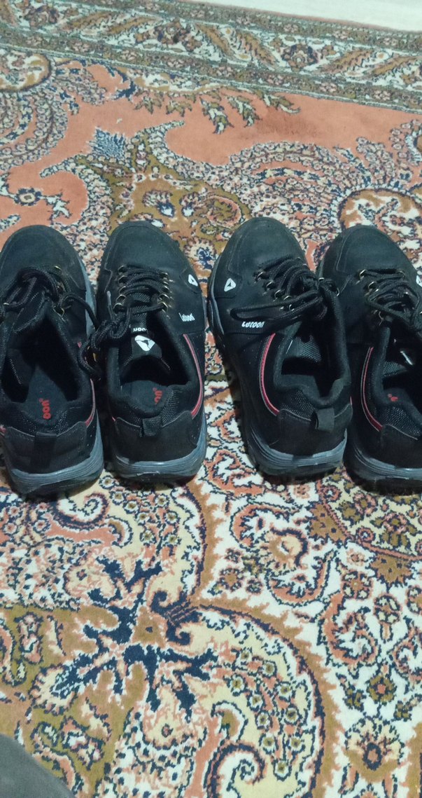 Polaris siyah  Bağcıklı erkek Ayakkabı no 43 - Görsel 3