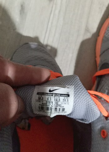 Gri Nike Erkek Spor Ayakkabı - Görsel 4