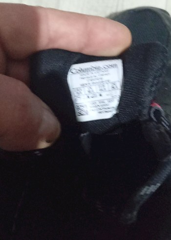 Orijinal Columbia Siyah Erkek Spor Outdoor Ayakkabı Velcro - Görsel 7