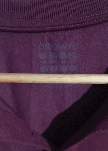 Orijinal Prada Bordo Düğmeli Polo Yaka Erkek Tişört - Görsel 2