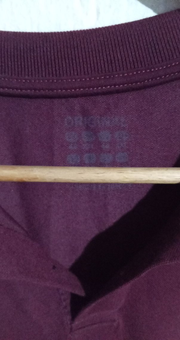 Orijinal Prada Bordo Düğmeli Polo Yaka Erkek Tişört - Görsel 2