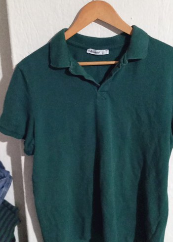 Fullamoda Yeşil Erkek Polo yaka Tişört - Görsel 2