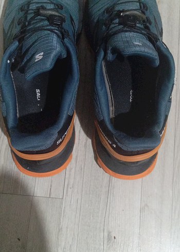 Orjinal Salomon Turuncu Siyah Mavi Erkek Outdoor Ayakkabı - Görsel 5