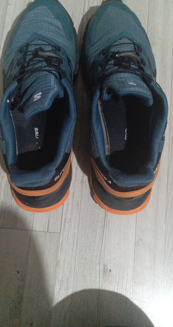 Orjinal Salomon Turuncu Siyah Mavi Erkek Outdoor Ayakkabı - Görsel 5