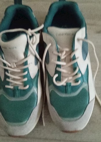 Erkek Calvin Klein Turkuaz Wedge Topuklu Spor Ayakkabı 43no - Görsel 2