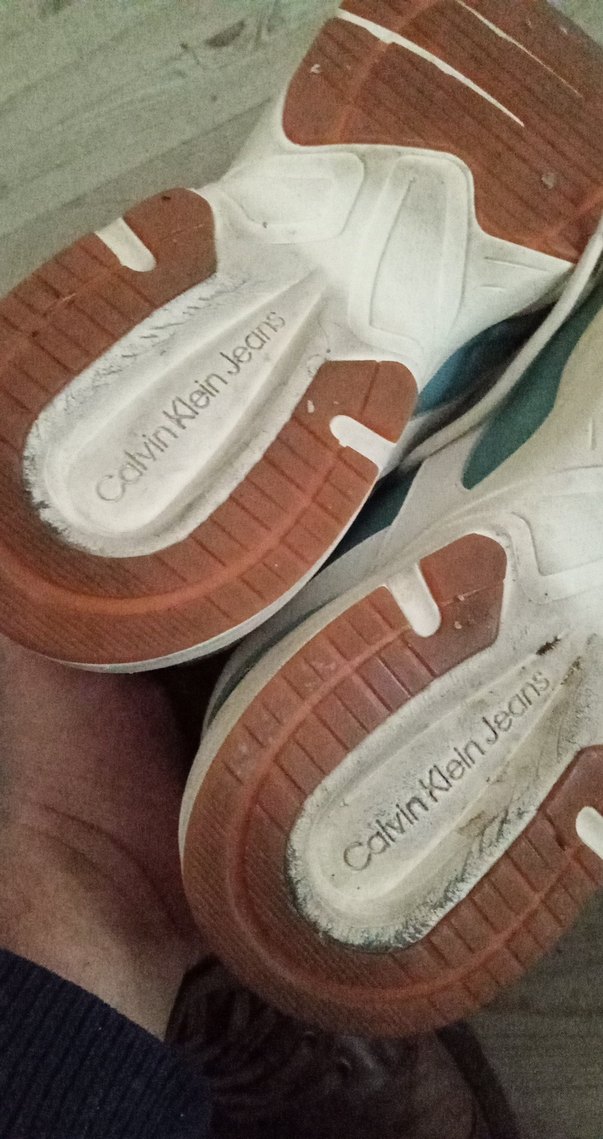 Erkek Calvin Klein Turkuaz Wedge Topuklu Spor Ayakkabı 43no - Görsel 5