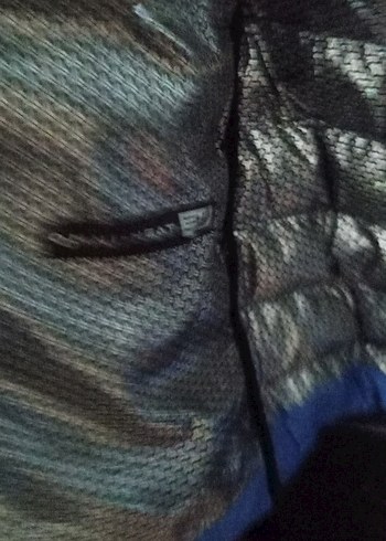 Orijinal Columbia Mavi Parlak Fermuarlı Erkek Mont - Görsel 6