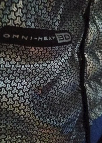 Orijinal Columbia Mavi Parlak Fermuarlı Erkek Mont - Görsel 11