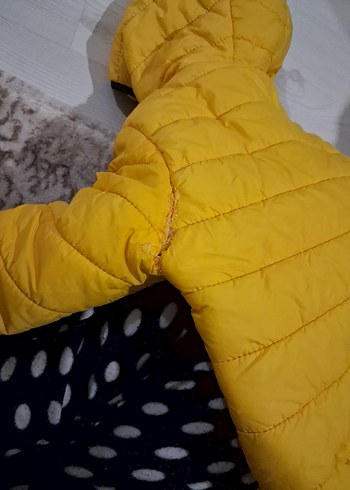 Sarı Kapüşonlu Erkek Çocuk Mont lcw marka - Görsel 6