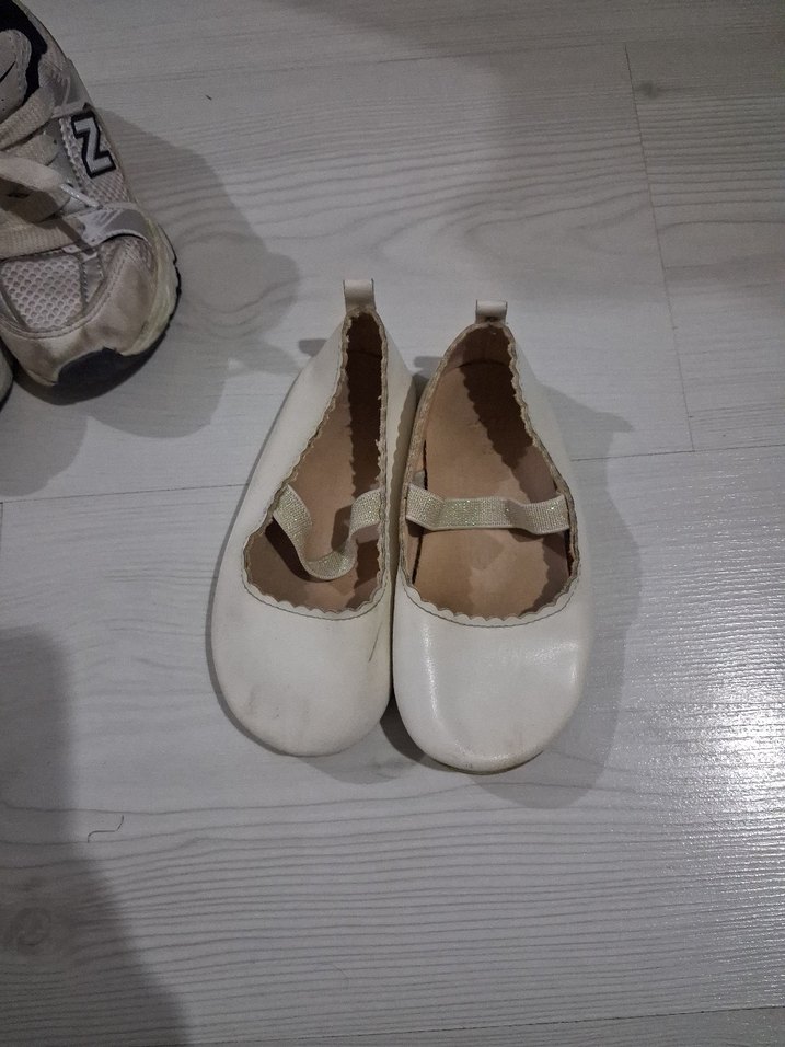 Kızlar için Beyaz Babet Ayakkabı 23 numara h&m marka - Görsel 4