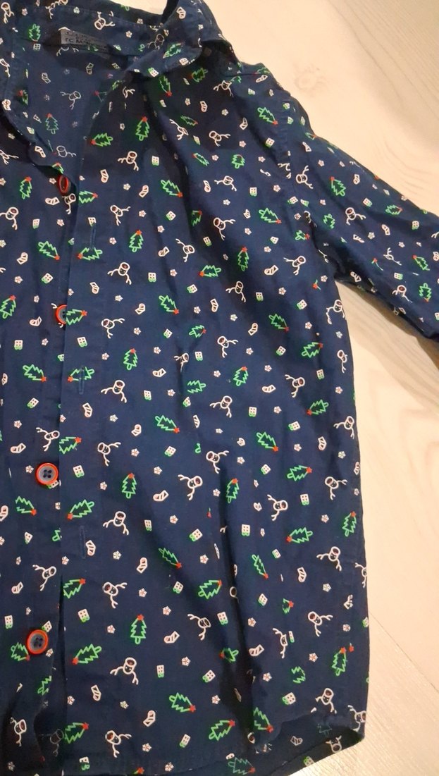 Erkek Çocuk Çok Renkli Baskılı Gömlek lcw marka - Görsel 2