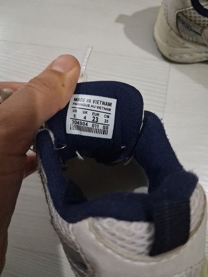 New balance  23 numara cocuk bebek ayakkabısı - Görsel 5