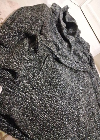 batik kadın mont kaban kemerli - Görsel 3