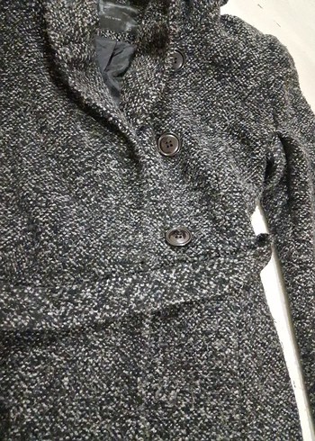 batik kadın mont kaban kemerli - Görsel 4