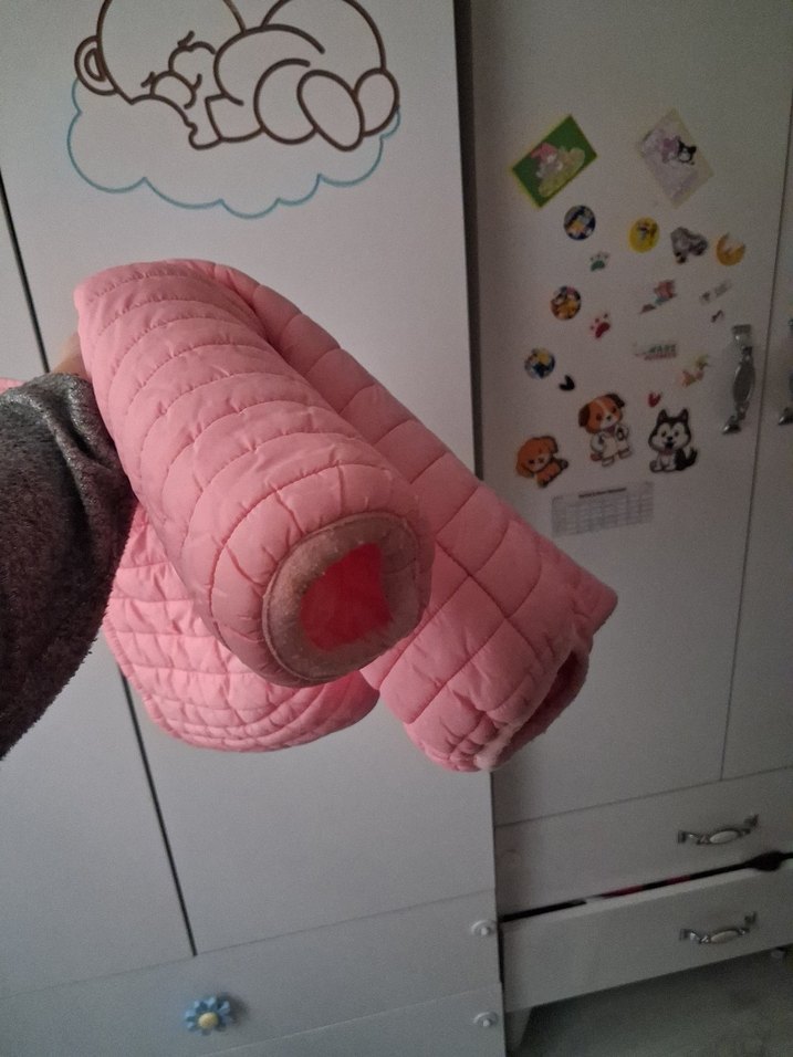 Kız Çocuk Pembe Kapüşonlu Fermuarlı Mont 3 yaş hellobaby - Görsel 5