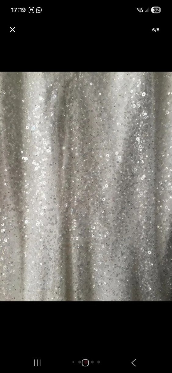 Dantel Detaylı Beyaz Uzun Bohem gelinlik özel tasarım bir ürün - Görsel 5