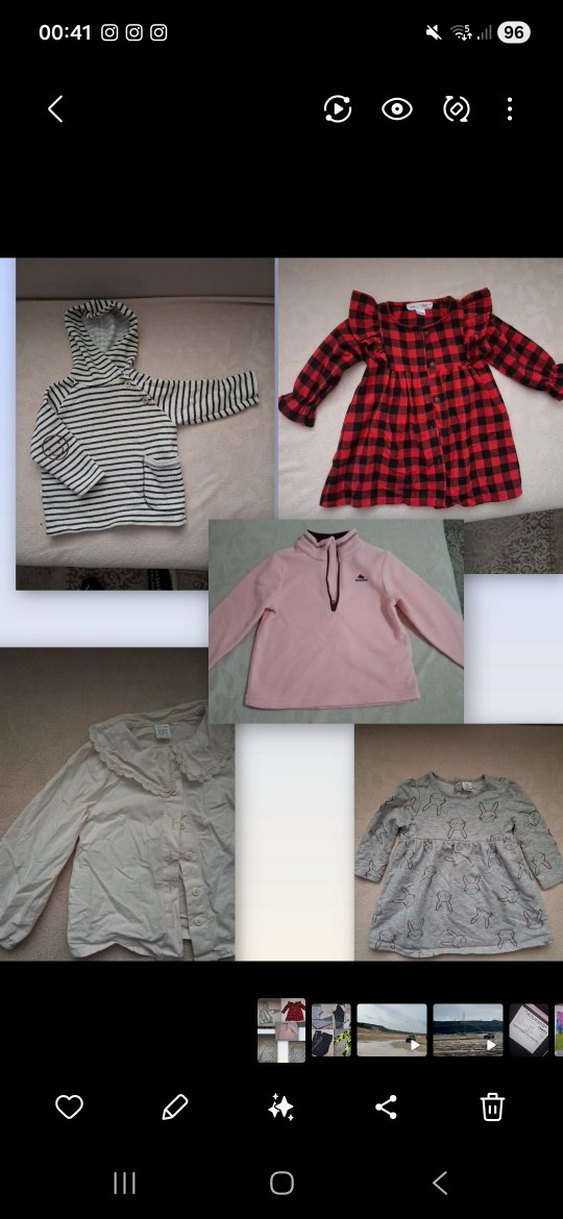 Siyah Düğmeli Uzun Kollu Kadın Gömlek - Görsel 2