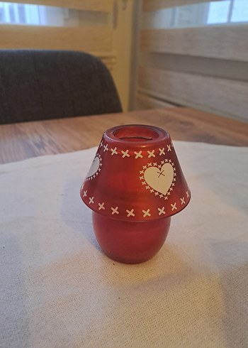 Yılbaşı Temalı Hediyelik Cam Mumluk - Görsel 2