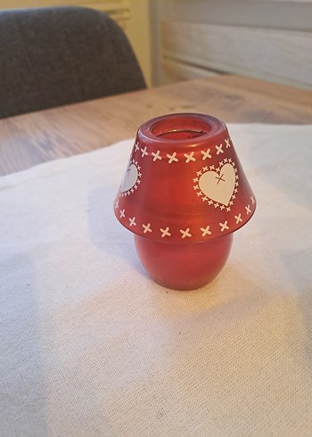 Yılbaşı Temalı Hediyelik Cam Mumluk - Görsel 3