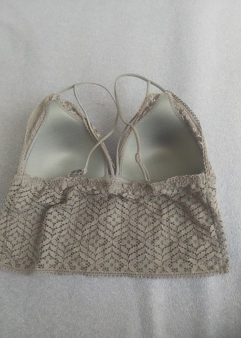Penti Gri Dantelli  Bralet - Görsel 3
