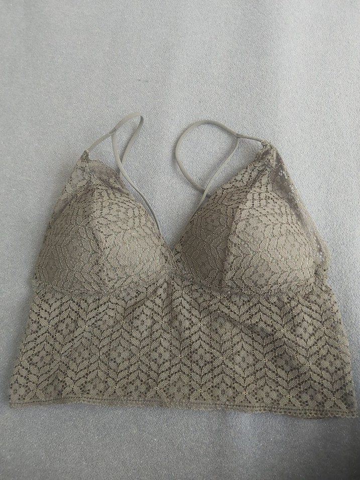 Penti Gri Dantelli  Bralet - Görsel 2