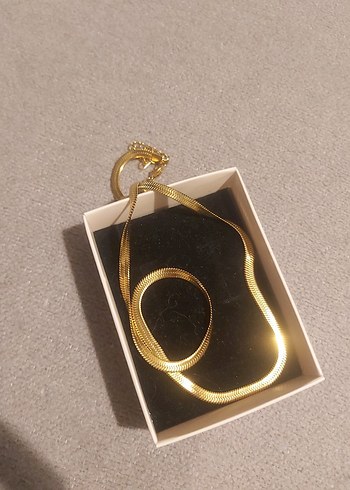 İtalyan Zincir Çelik Kolye - Görsel 2