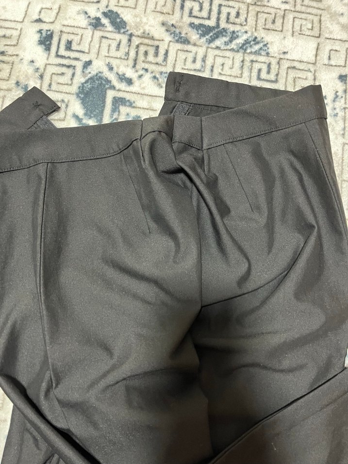 Kadın siyah kumaş pantolon - Görsel 3