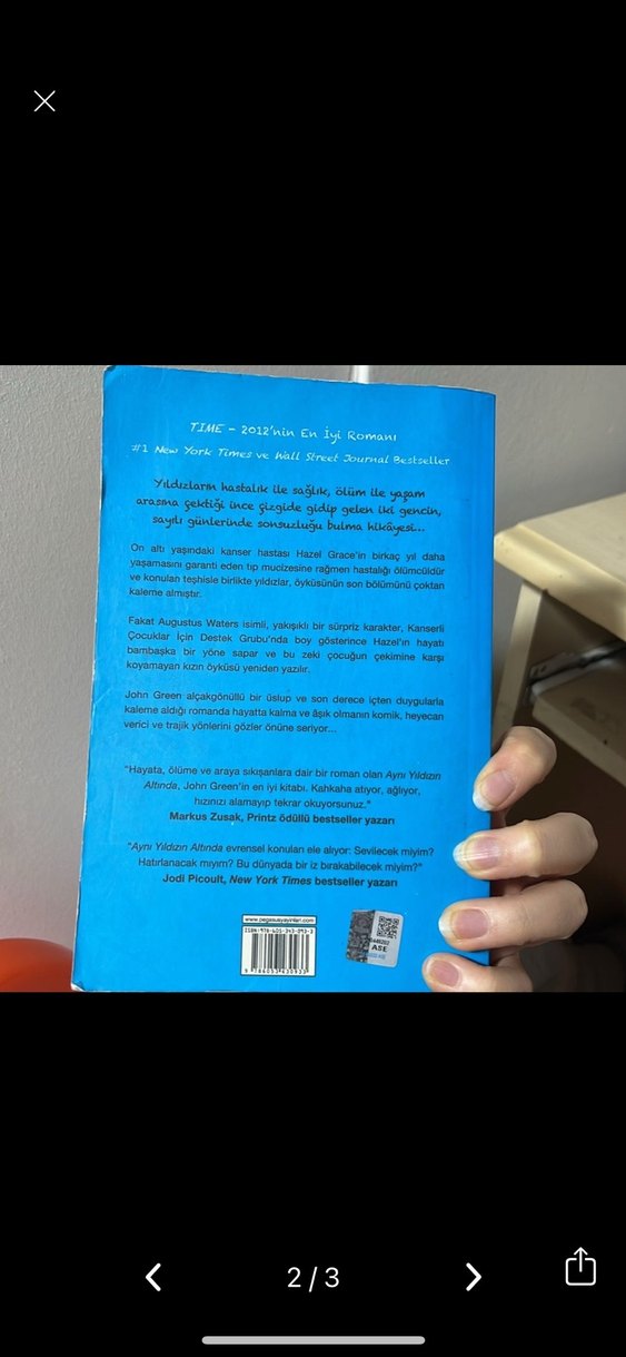 Aynı Yıldızın Altında - John Green - Görsel 2