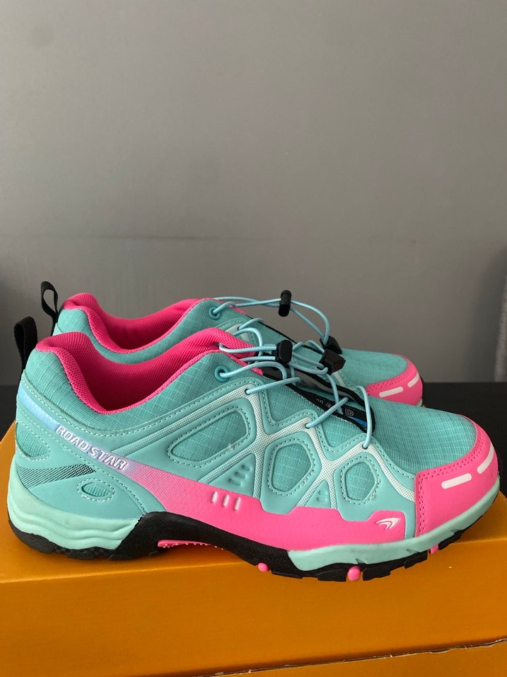 Turkuaz Renkli Bağcıklı erkek spor ayakkabı - Görsel 5