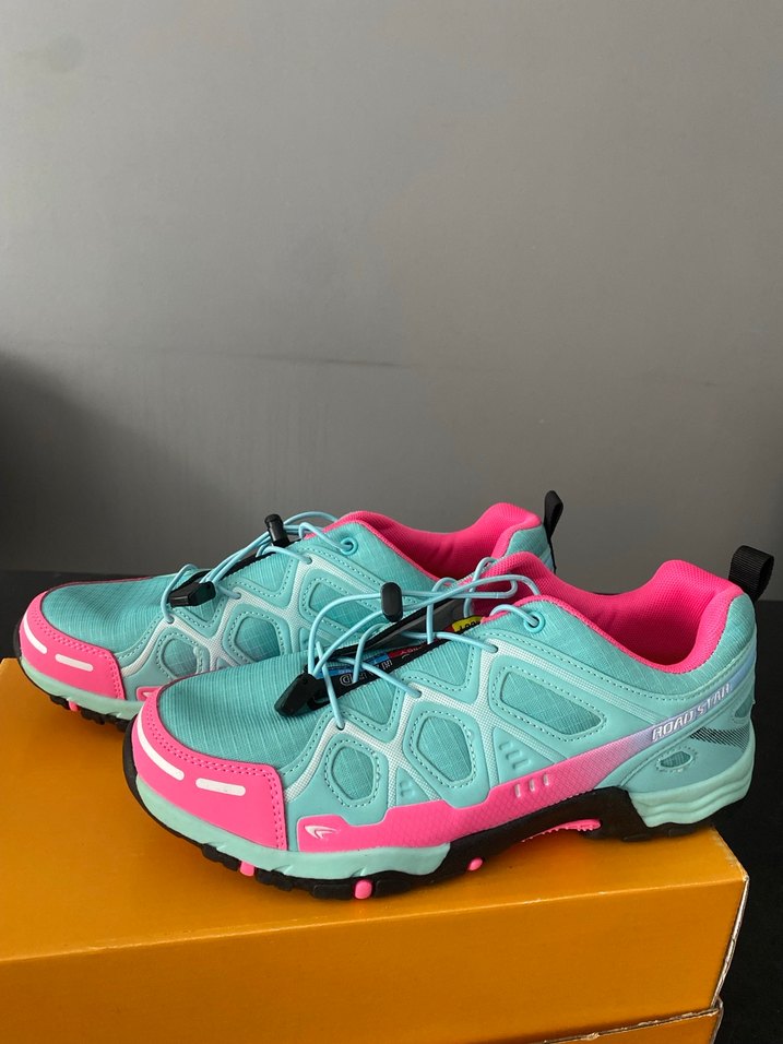 Turkuaz Renkli Bağcıklı erkek spor ayakkabı - Görsel 3