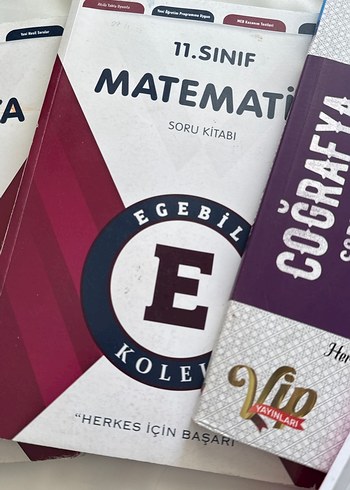 11. Sınıf Coğrafya Soru Kitabı - Egebil Koleji - Görsel 2