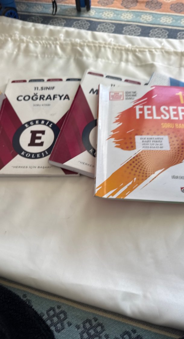 11. Sınıf Coğrafya Soru Kitabı - Egebil Koleji - Görsel 4