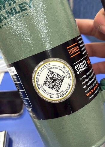 Stanley Parlak Haki Termos Şişe - Görsel 2