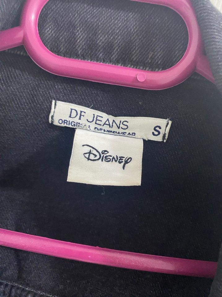 Siyah Bol Kesim Kadın Kot Ceket - Görsel 2