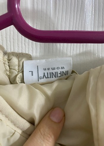 Bej Fermuarlı Kadın Yelek - Görsel 3