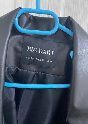 Kadın Siyah Deri Uzun Belden Kemerli Trenç - Görsel 2