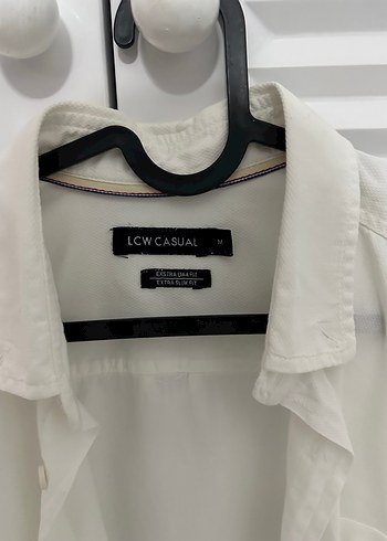 Uzun Kollu Beyaz Keten Erkek Gömlek - Görsel 2